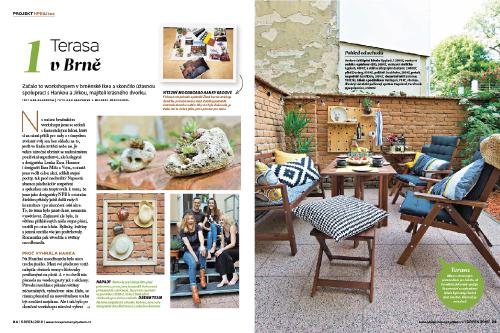 Terasa v Brně
